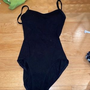 Black Capezio leotard